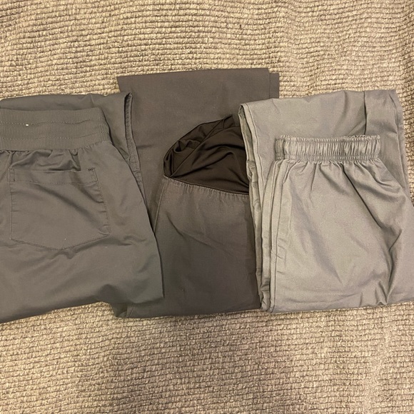 Three scrub tops and bottoms. - Picture 2 of 2